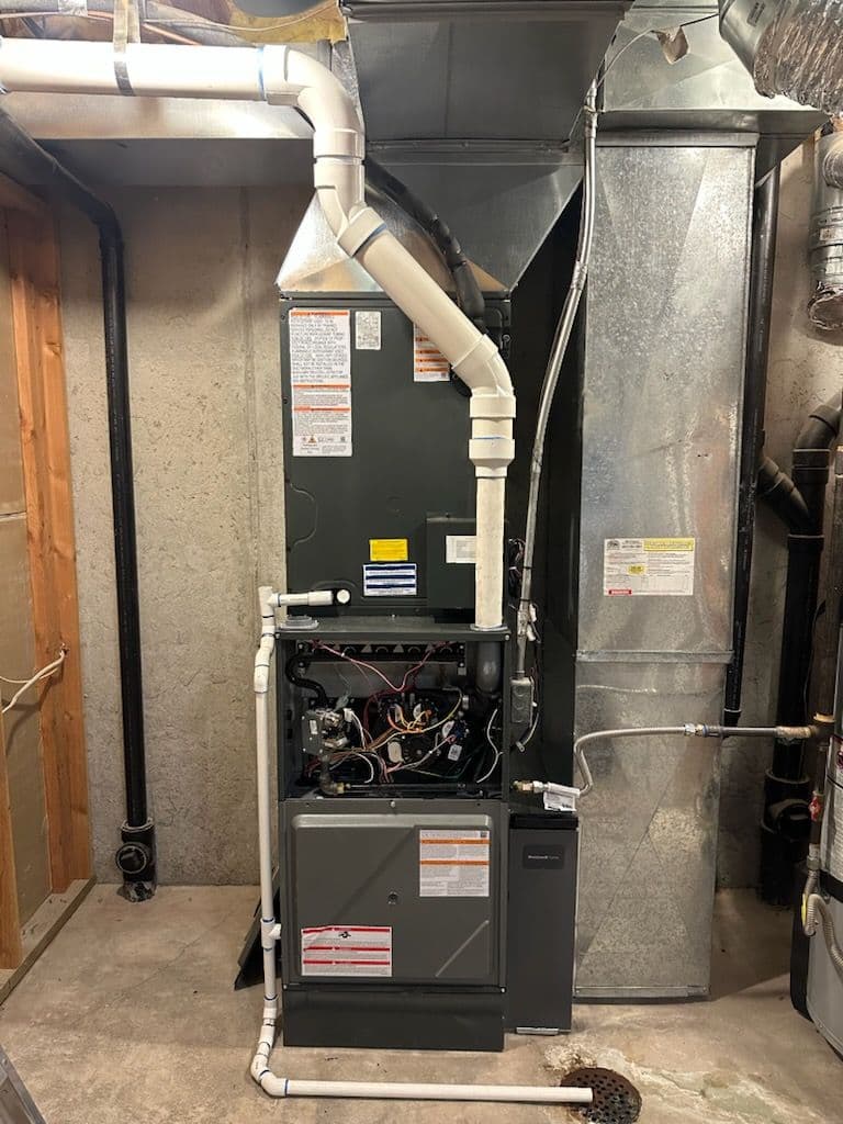 Gallery photos for Upgrading to a 96% Dual Fuel Heat Pump System: Image #1