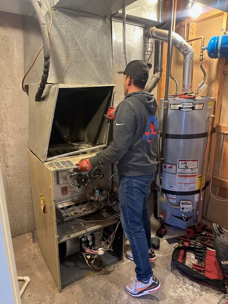 Gallery photos for Upgrading to a 96% Dual Fuel Heat Pump System: Image #2